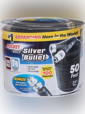 Silver Bullet Expanding Garden Hose - 50FT